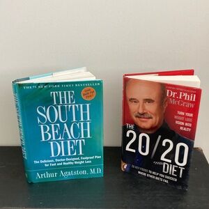 The South Beach Diet and The 20/20 Diet Books